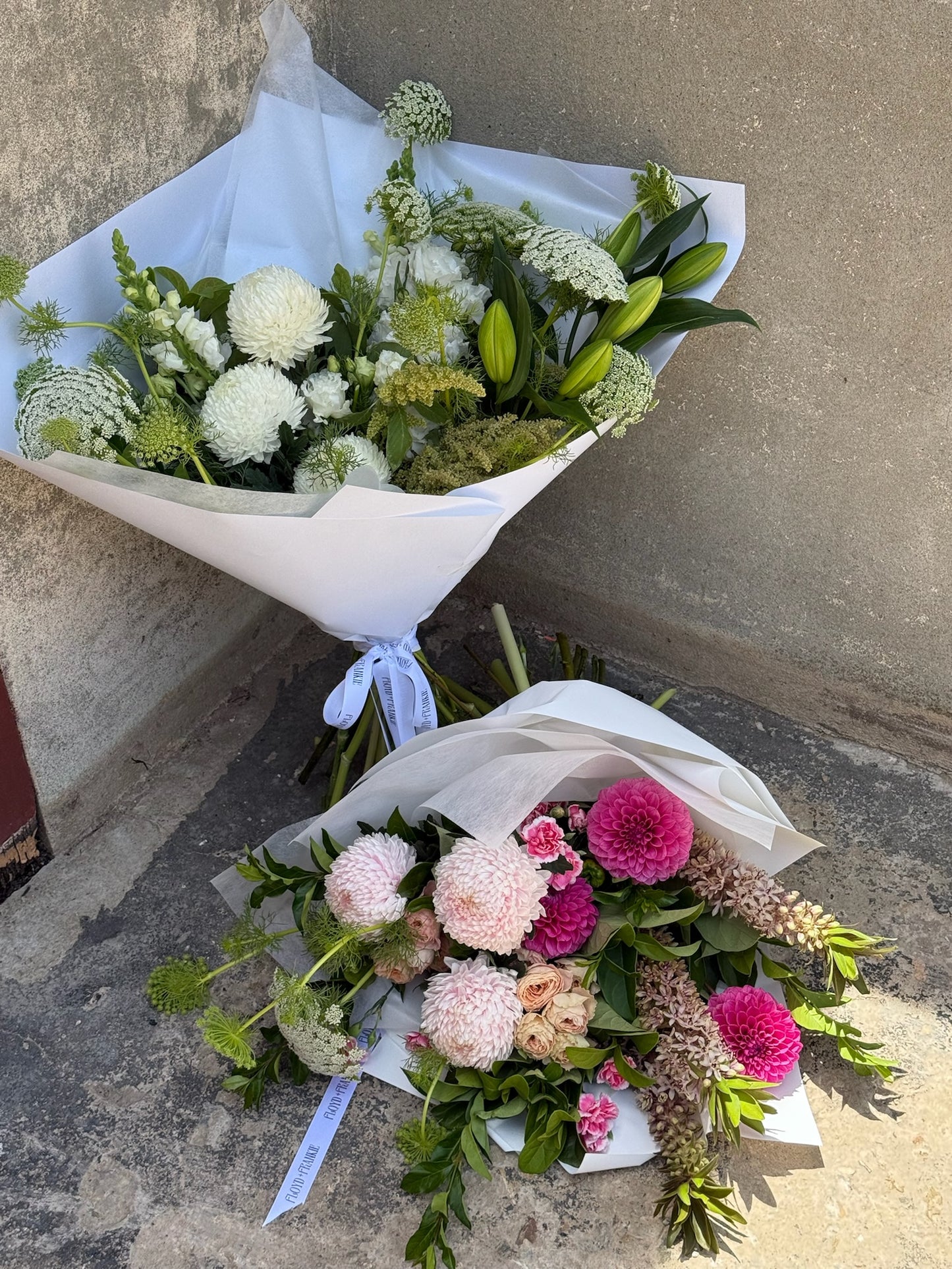 Pretty in Pink Flower Bunch