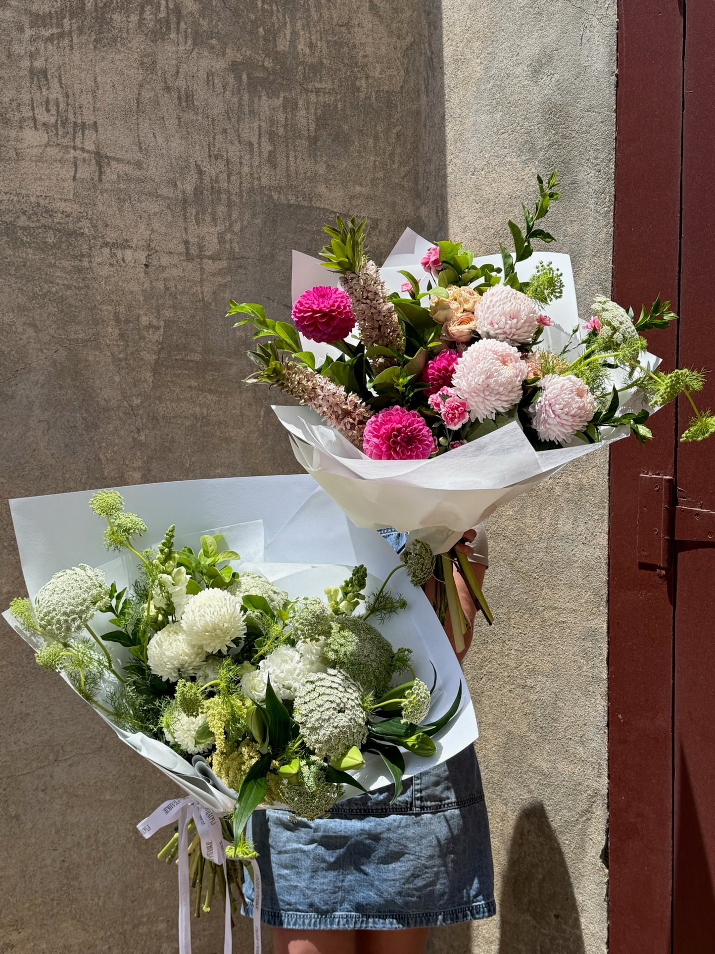 Pretty in Pink Flower Bunch